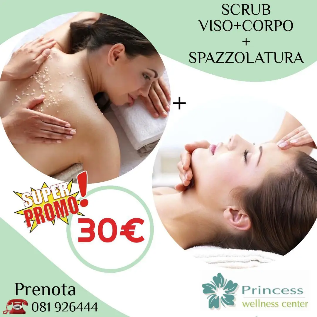 Scrub Viso Corpo Spazzolatura SUPER PROMO | Centro Estetico Wellness Nocera